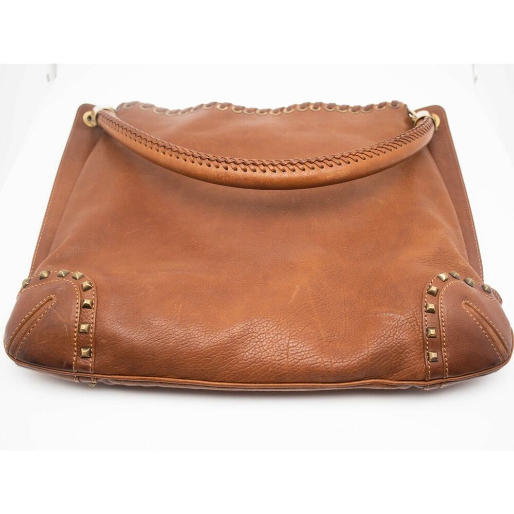 Michael Kors Collection Fringe Tassel Western Leather Hobo Bag MADE IN ITALY - Picture 5 of 10